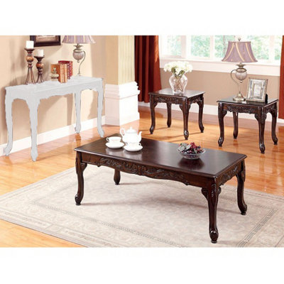 Corington 3 Piece Coffee Table Set by Fleur De Lis Living