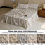 Housse de couette 100% lin rayée-137643041-137643042