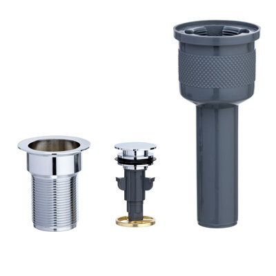 Dearborn Universal Pop Down Sink Drain In Chrome