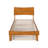 Phoenix Wood Platform Bed with Trundle-891028858-891028861