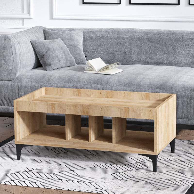 Salcombe Four Leg Coffee Table with Storage