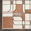 Tapis Mid-Century Nordic Ivory Rust-1797258575
