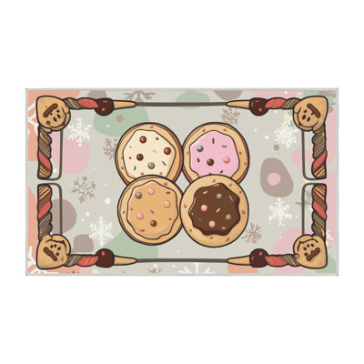 The Holiday Aisle® Cookies Holiday Rug