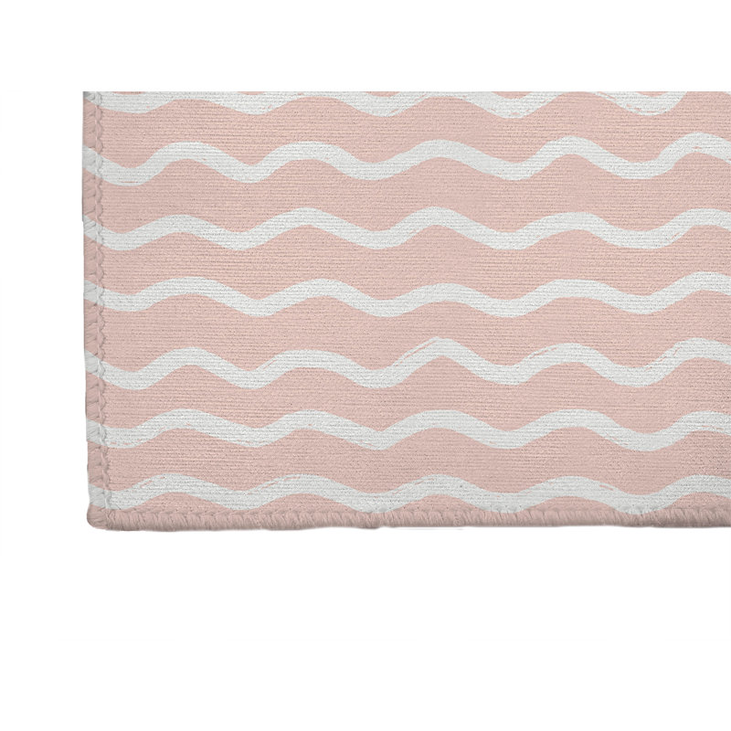 Wiggle Row Activity Mat, Pink, Rectangle 2' x 3'