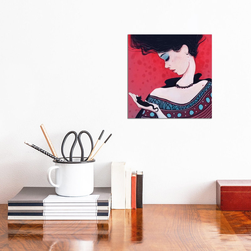 Time To Turn Page by Anikó Salamon - Wrapped Canvas Print, 30.48cm H x 30.48cm W