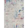 Tapis Griffiths bleu; rouge