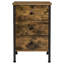  3 Drawer Bedside Table-2083075870