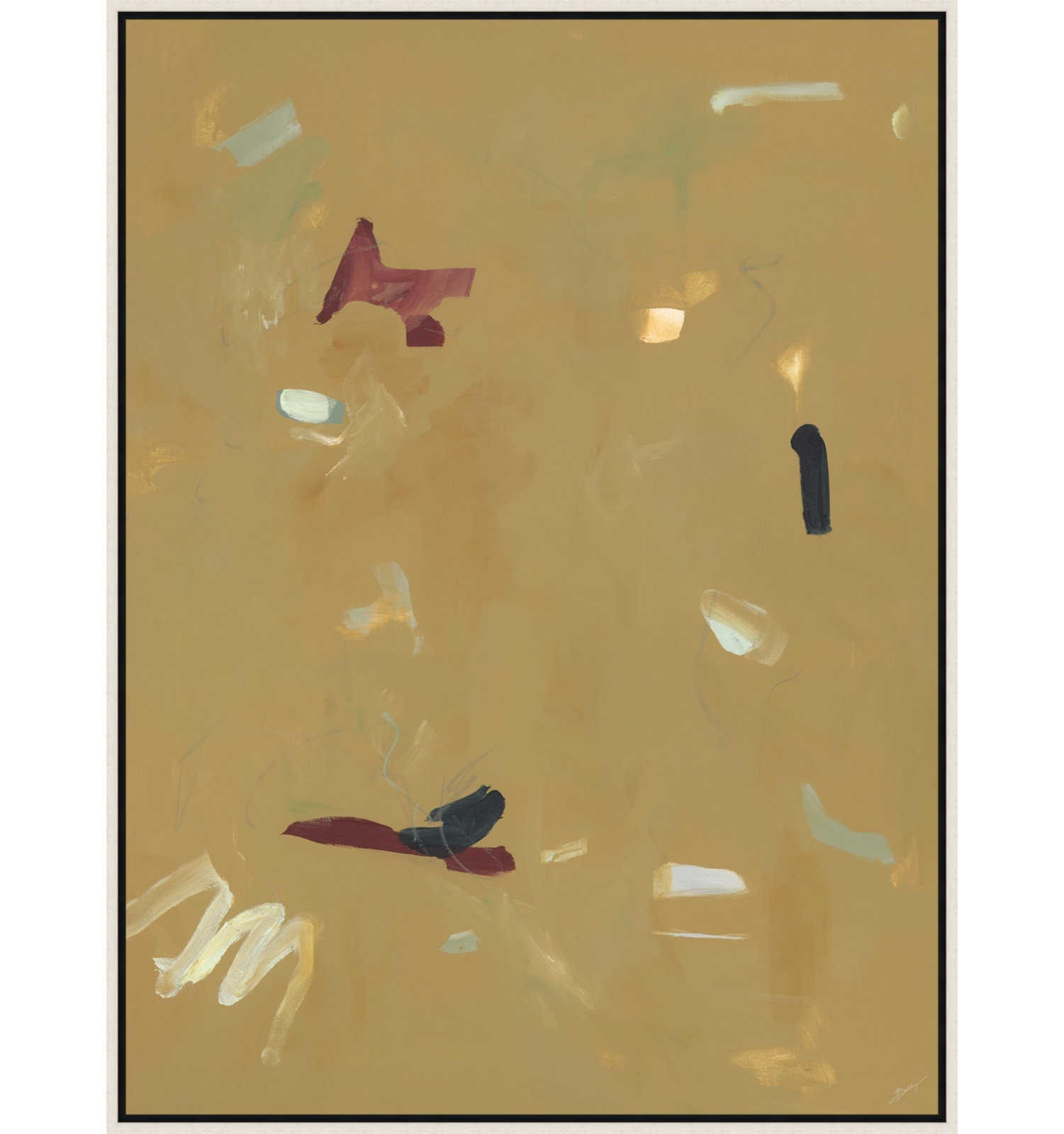 Vargas "Particles I" Print by Bobby Berk, 29.75" H x 21.75" W