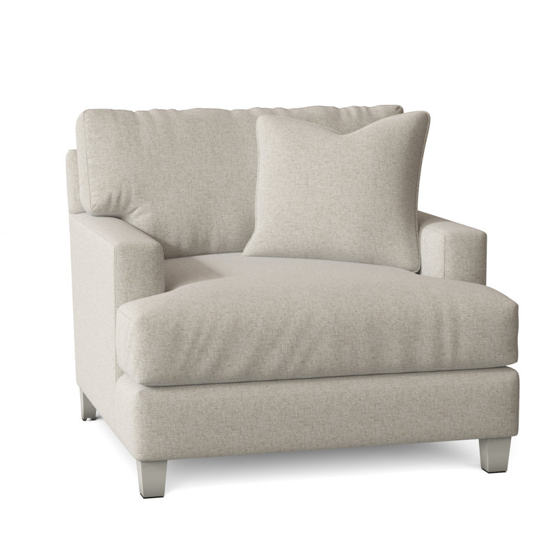 Mila Armchair, Antique White, Cream Linen 1429-002