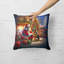 Coussin Berger allemand et PÃ¨re NoÃ«l-101410282