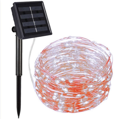 Outdoor 200 - Bulb 788'' Solar Powered LED Rope String Light