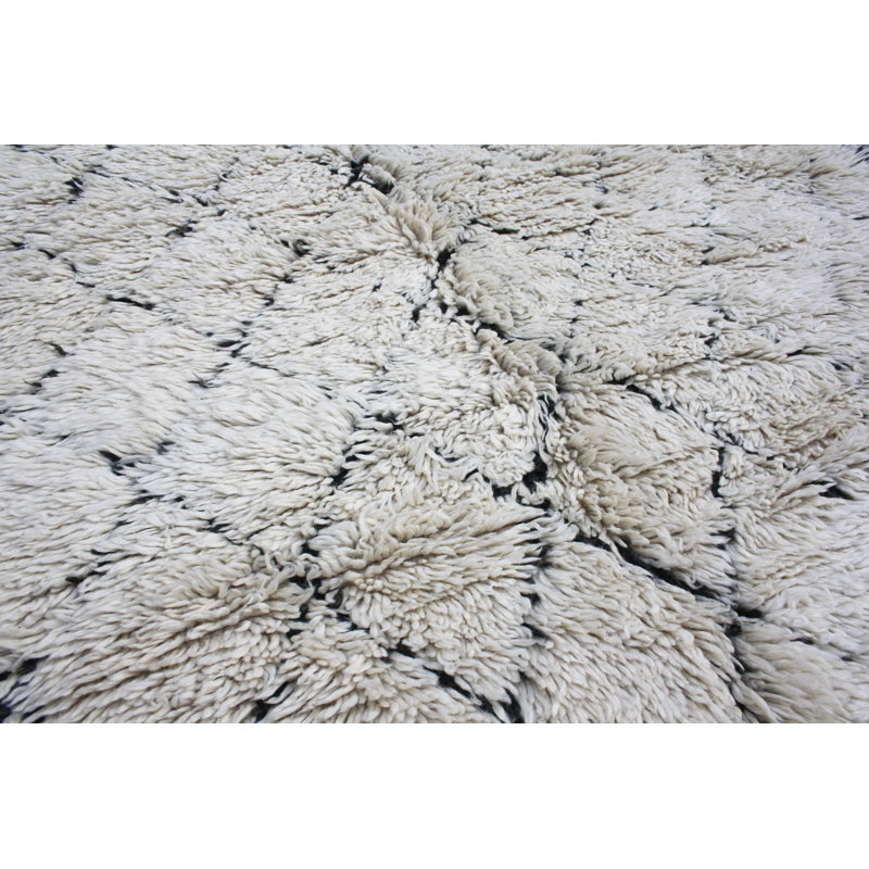 One-of-a-Kind Rectangle 6'2" X 12' Hand Loomed Area Rug