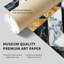 «Abstract Geode Shapes IX», reproduction d'art moderne sans cadre-1812064039