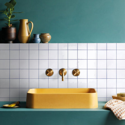 10-Pack Square Peel and Stick Backsplash Tiles – 12"x12" Thicker 3D Design