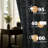 Blackout Floral Rod Pocket Curtains-807790122-828953217