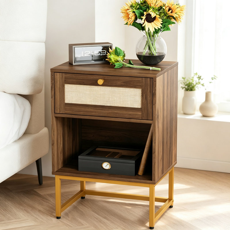 40 cm W Bedside Table