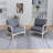 Willbanks 27" W Polyester Armchair-247849979