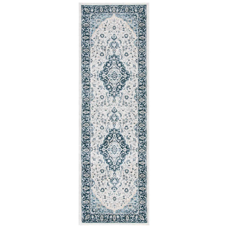 Delmer Performance Oriental Rug, Runner 2'2" x 7'