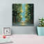 "Epic Graffiti" Sunlit Forest "par Julia Purinton, art mural sur toile-106173710