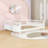 Wood Platform Bed with Safety Rails-2048389024