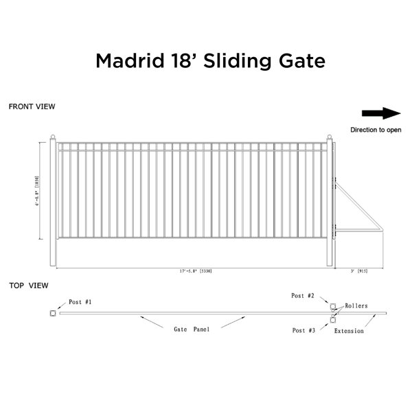 Dimensions du produit