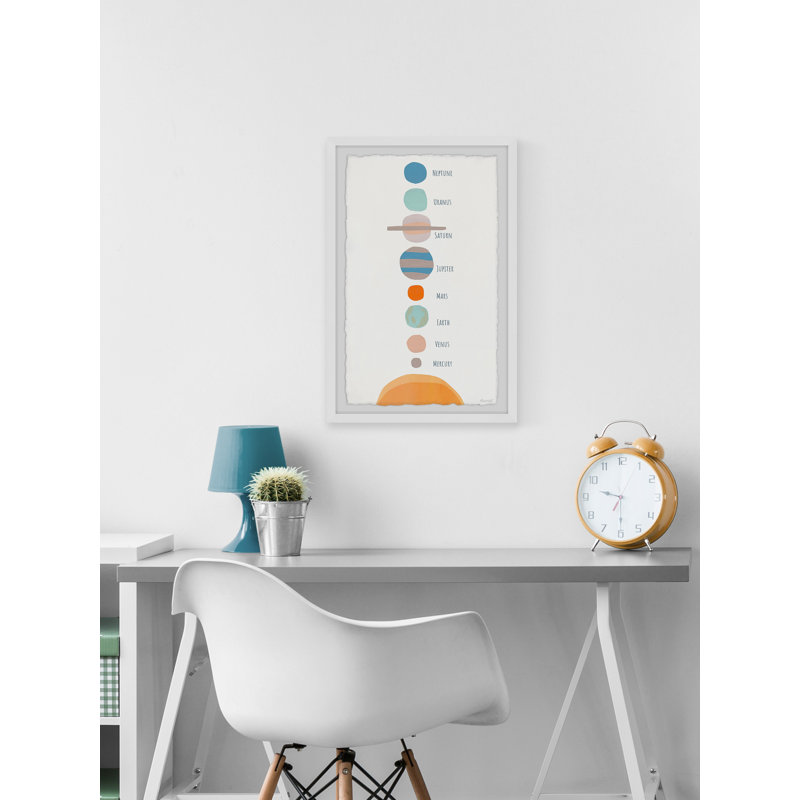 «Garrido Aligned Aligns», reproduction encadrée, H 30 po x l 20 po x P 1,5 po
