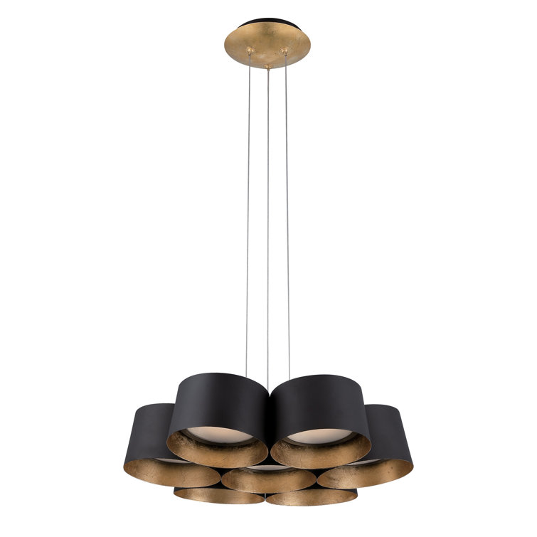 Marimba 7 - Light LED Cluster Pendant