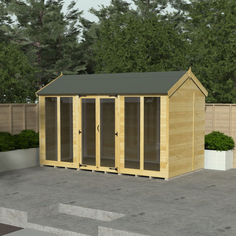 Apex Summer House (Full Height Window), 6ft x 8ft