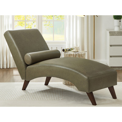 Chaise longue rembourrée