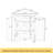 Oak Triangle Bathroom Storage Cabinet With Adjustable Shelves, Freestanding Floor Cabinet For Home Kitchen-1254954506