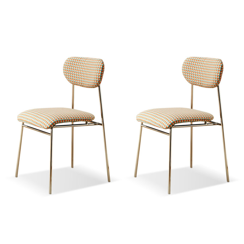 Chaise d'appoint à dossier uni (ensemble de 2), Picture Color