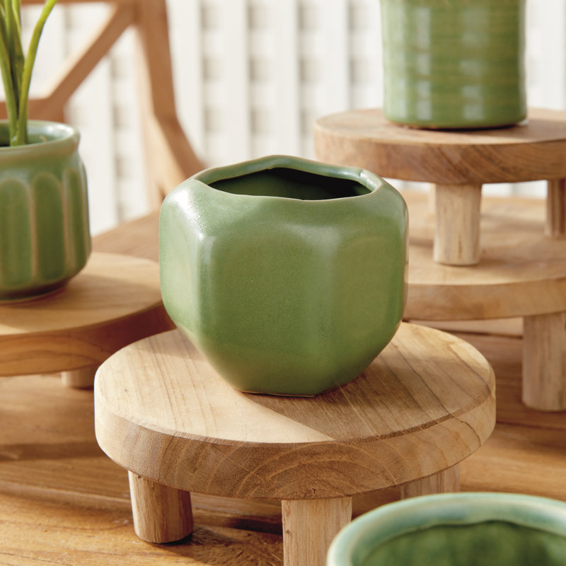 DEZIE MINI POTS, Green