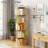 5 Tier 360° Rotating Bookshelf Tower - Space-Saving Round Spinning Display Shelf for Bedroom/Living Room/Office/Home-1332842863