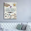 «Mystic Moon 9 Vertical» par Anne Tavoletti, art mural sur toile-1443970470