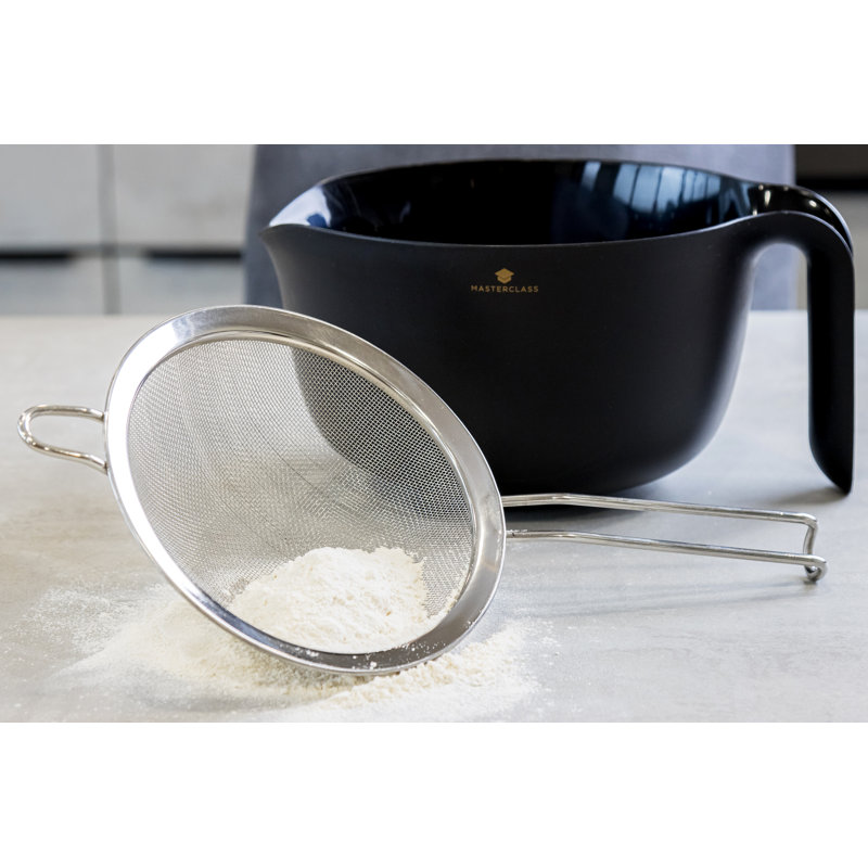 MasterClass Stainless Steel Food Strainer, 18 cm