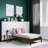Solid Wood Bed Frame-88710211-88710214