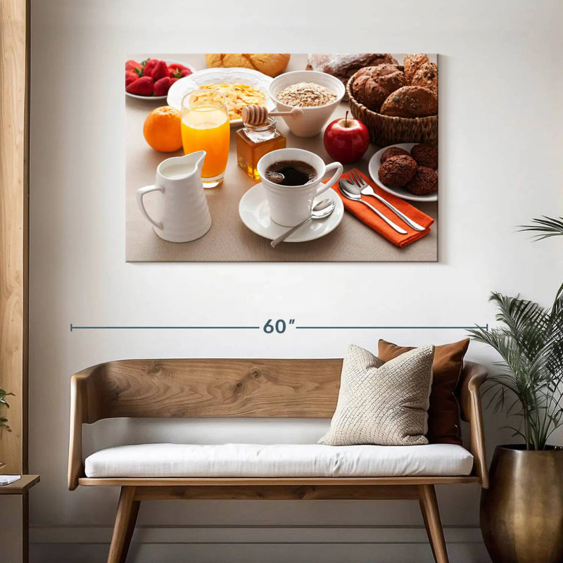 Yarlin Satisfying Breakfast, 30" H x 45" W