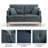 Brewen Upholstered 56.71'' Loveseat-1289064031