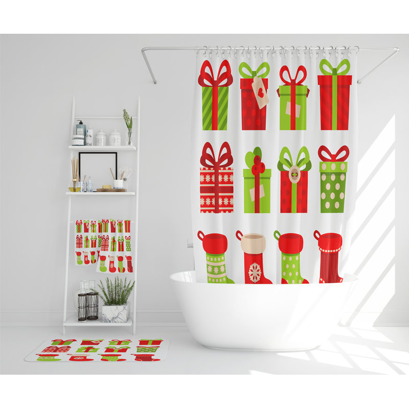 Mont Polyester Shower Curtain Set