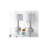 Ensemble de lampes de table grises de 34 po Furr