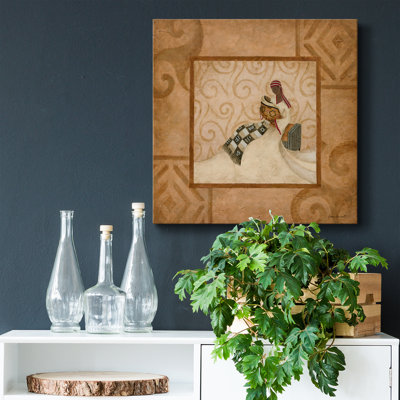 «A Mother's Love», peinture sur toile tendue