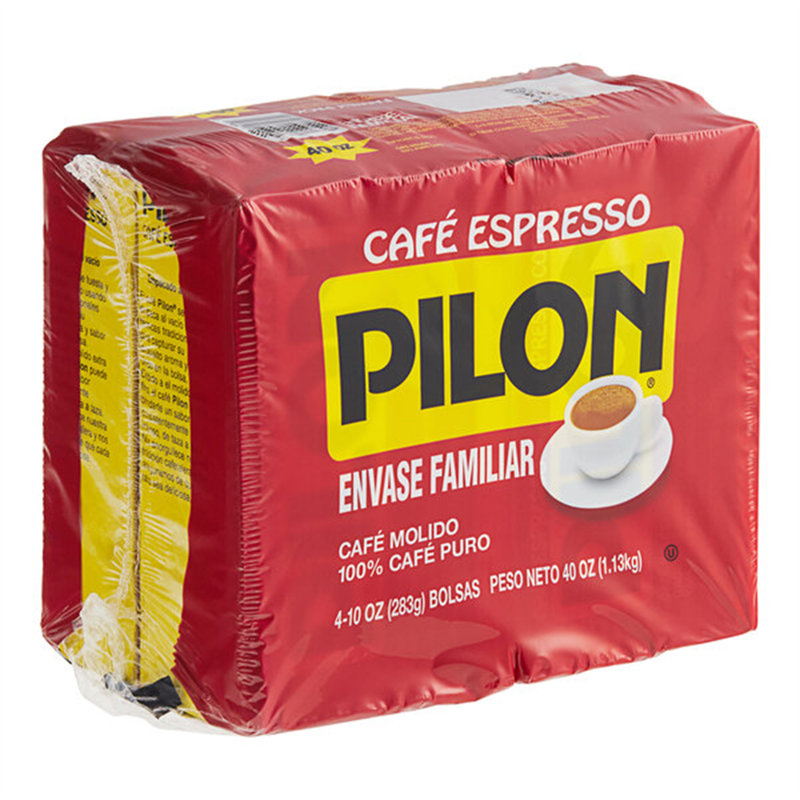 Brique de café moulu espresso 10 oz. Pilon - Paquet de 4 WS-110PLBR0117