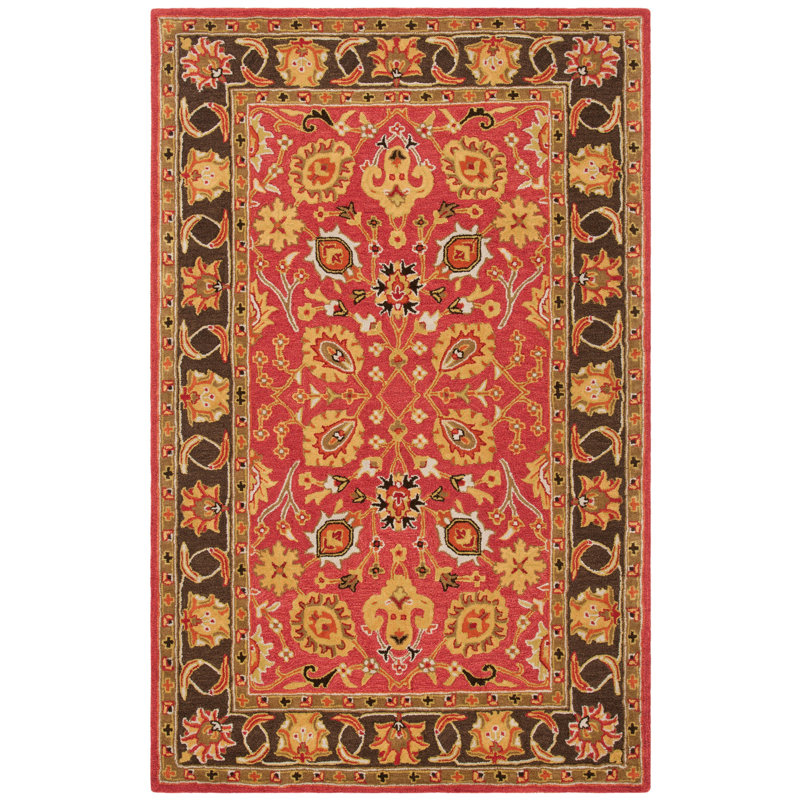 Tapis oriental en laine touffeté à la main Kuhlman, Rectangulaire 3 pi x 5 pi