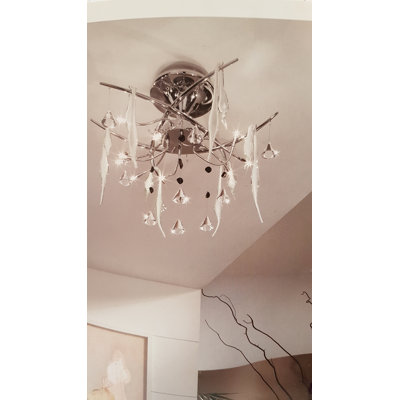 Lustre fantaisie 10 lumières