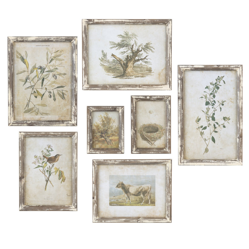 Old Olive Farm Collected Prints Set of 7