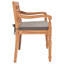 Banc de jardin en teck Orenthal-280455842
