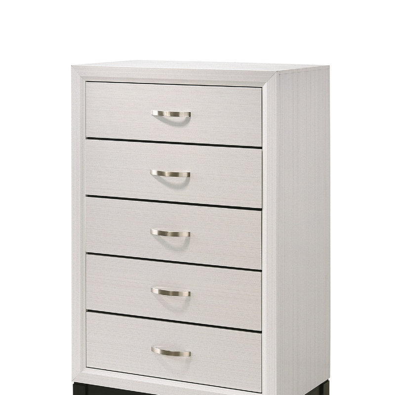 Mobilier de chambre contemporain à 1 commode 5 tiroirs 1 chambre