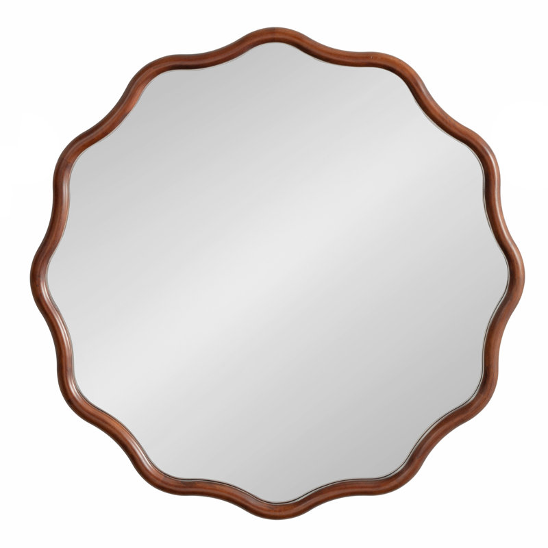 Miroir de salle de bain Melvina, Brun