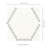 Hive 12 in. x 12 in. Matte Porcelain Mosaic Floor and Wall Tile-96930108