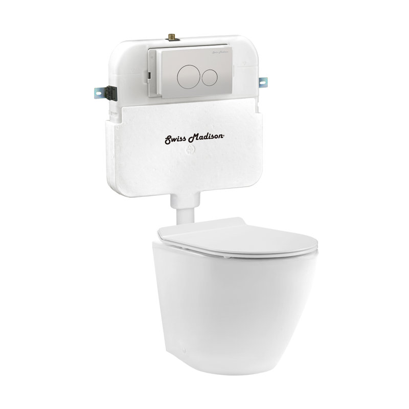 Ensemble de cuvette de toilette à réservoir St. Tropez